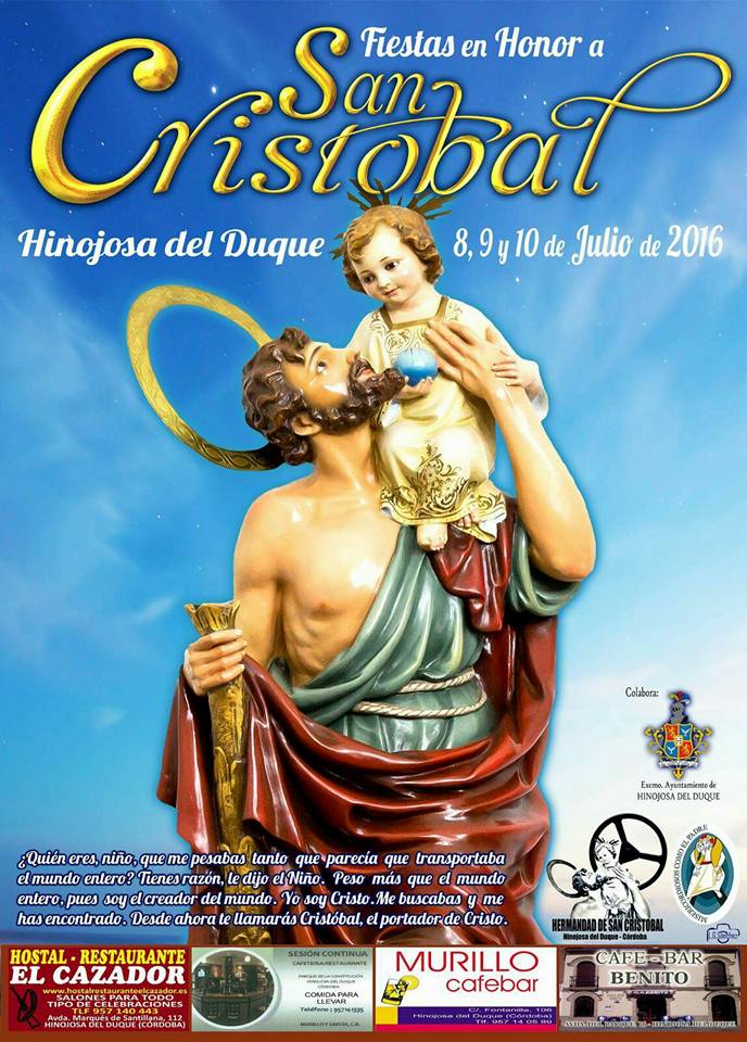 Fiestas en honor de San Cristobal  
